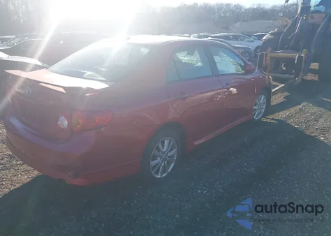 2010 Toyota Corolla S из США, поврежденный, VIN 2T1BU4EE1AC439692